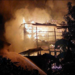 Diduga Ulah ODGJ Mengamuk, Satu Rumah di Tenggarong Ludes Terbakar