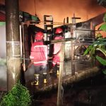 Api Landa Rumah Warga di Muara Badak pada Subuh Hari