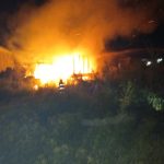 Kebakaran Terjadi di Kota Bangun Ilir, Satu Rumah Warga Hangus