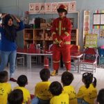 POS SEKTOR DAMKAR MUARA JAWA LAKSANAKAN SOSIALISASI DAN EDUKASI BERSAMA TK PGRI 1