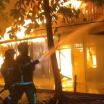 Api Melanda Permukiman di Kelurahan Timbau, Tujuh Rumah Terbakar