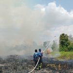 Kebakaran Lahan Tiga Hektare di Loa Lepu, Pemadaman Terkendala Air