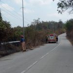 Damkar Padamkan Kebakaran Lahan di Dondang, Muara Jawa dalam 13 Menit